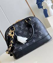 LV Alma BB Monogram Ink Black M12289 - 23.5x17.5x11.5cm - 5