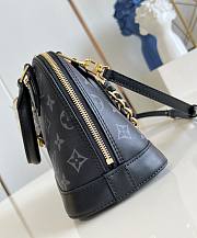 LV Alma BB Monogram Ink Black M12289 - 23.5x17.5x11.5cm - 3