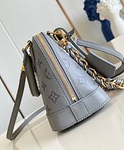 LV Alma BB Monogram Ink Gray M12561 - 23.5x17.5x11.5cm - 4