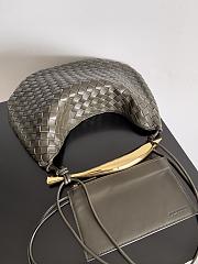 Bottega Veneta Medium Sardine Kaki - 39x31x12cm - 4