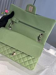 Chanel Classic Handbag Caviar Green - 25cm - 6