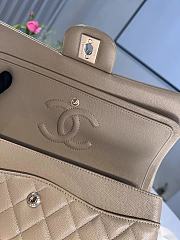 Chanel Classic Handbag Caviar Beige - 25cm - 2