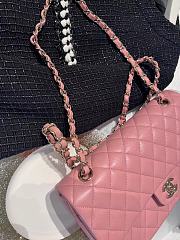 Chanel Classic Handbag Caviar Pink - 25cm - 2