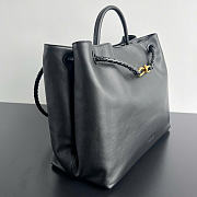 Bottega Veneta Large Andiamo Black Gold - 42x35x18cm - 5