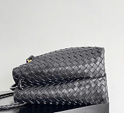 Bottega Veneta Large Andiamo Intrecciato Black - 42x35x18cm - 6