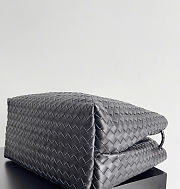 Bottega Veneta Large Andiamo Intrecciato Black - 42x35x18cm - 5