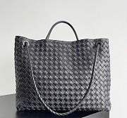 Bottega Veneta Large Andiamo Intrecciato Black - 42x35x18cm - 4