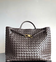 Bottega Veneta Large Andiamo Intrecciato Pondant - 42x35x18cm - 1