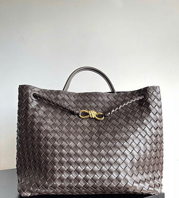 Bottega Veneta Large Andiamo Intrecciato Pondant - 42x35x18cm