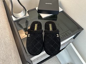 Chanel Black Mule 14408