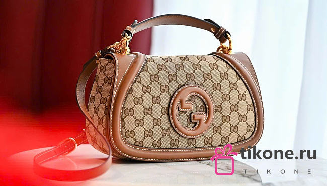 Gucci Blondie Bag Brown Ebony - 26.5x16.5x8.5cm - 1