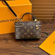 LV Vanity Chain Pouch Monogram Reverse Canvas M47125 - 11.5x6.5x19cm - 5