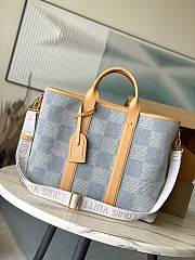 LV Weekend Tote Damier Denim 3D N40702 - 43x34x17.5cm - 1