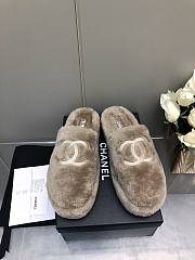 Chanel Mule Gray 14418 - 1