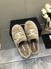 Chanel Mule Gray 14418 - 3