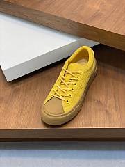 Dior B33 Sneaker Yellow Dyed Cotton with Dior Oblique Motif - 6