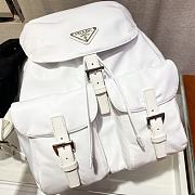 Prada Re-Nylon Medium Backpack With Pouch White - 30x32x15cm - 2