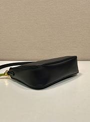 Prada Re-Edition Leather Mini Bag Black - 23x17x6.5cm - 6