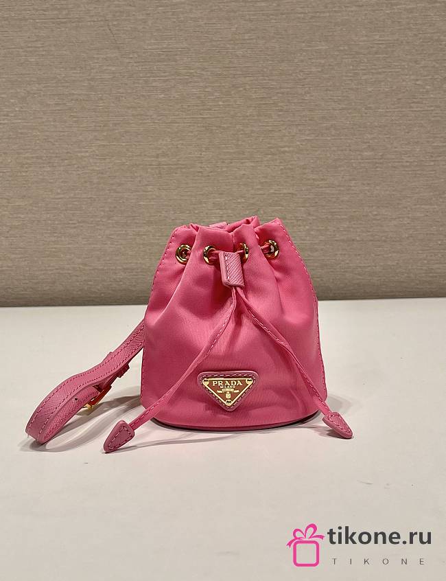 Prada Re-Edition 1978 Re-Nylon Mini Pouch Pink - 10.5x8.5cm - 1