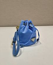 Prada Re-Edition 1978 Re-Nylon Mini Pouch Blue - 10.5x8.5cm - 2