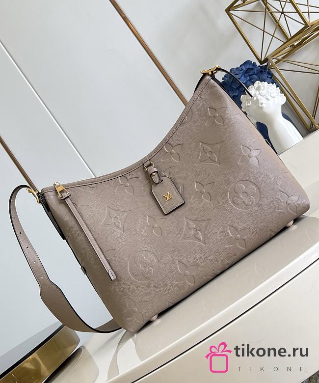 Louis Vuitton CarryAll MM Bag In Tourterelle Gray M46292 - 39x30x15cm - 1