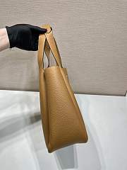 Prada Large Leather Tote Brown - 32x27x14cm - 4