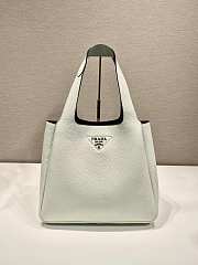 Prada Large Leather Tote White - 32x27x14cm - 1