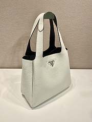 Prada Large Leather Tote White - 32x27x14cm - 3