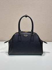 Prada Medium Saffiano Leather Bag Black - 32x21.5x10.5cm - 1