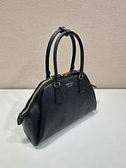 Prada Medium Saffiano Leather Bag Black - 32x21.5x10.5cm - 6