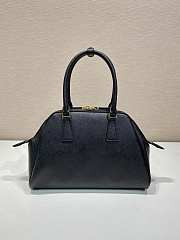 Prada Medium Saffiano Leather Bag Black - 32x21.5x10.5cm - 5