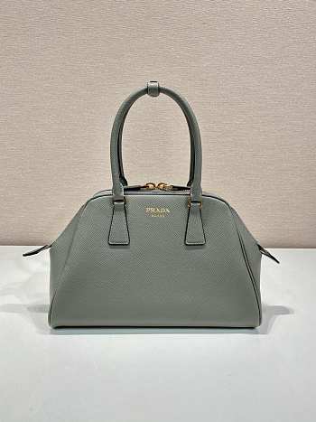 Prada Medium Saffiano Leather Bag Gray - 32x21.5x10.5cm