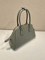 Prada Medium Saffiano Leather Bag Gray - 32x21.5x10.5cm - 5