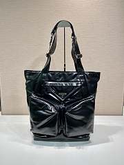 Prada Leather Tote Black - 42.5x31.5x16cm - 1