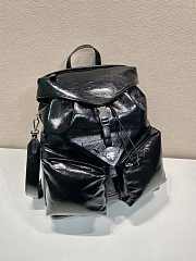 Prada Leather Backpack Black - 40x30x17cm - 4