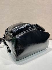 Prada Leather Backpack Black - 40x30x17cm - 3