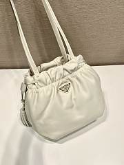 Prada Nappa Leather Shoulder Bag White - 30x23x15cm - 6