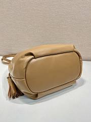 Prada Nappa Leather Shoulder Bag Brown - 30x23x15cm - 5