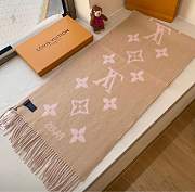 LV Reykjavik Scarf Beige Rose M78908 - 6