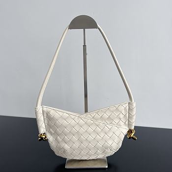 Botega Veneta Mini Solstice Sea Salt - 28x18x5cm