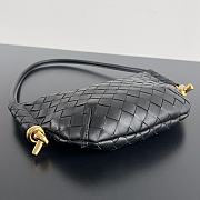 Botega Veneta Mini Solstice Black - 28x18x5cm - 2