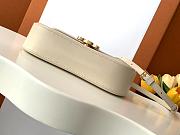 Celine Teen Celine Lola in Shiny Calfskin White - 20x11.5x5cm - 6