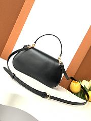 Celine Teen Celine Lola in Shiny Calfskin Black - 20x11.5x5cm - 5