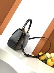 Celine Teen Celine Lola in Shiny Calfskin Black - 20x11.5x5cm - 3