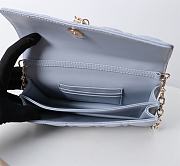 My Dior Mini Bag Pale Blue Cannage Lambskin - 21x11.5x4.5cm - 2