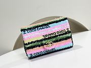 Chanel Small Sequin Flap Bag Multicolor - 20x5x7cm - 1