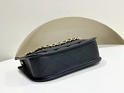 Chanel Hobo handbag Calfskin & Gold Tone Metal Black - 20x24x6cm - 6