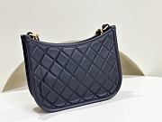 Chanel Hobo handbag Calfskin & Gold Tone Metal Black - 20x24x6cm - 4