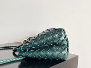 Bottega Veneta Small Andiamo East West Green - 29×18×10cm - 5