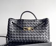 Bottega Veneta Small Andiamo East West Black - 29×18×10cm - 1